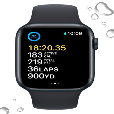 6. Apple Watch SE 2nd Generation, 44mm Aluminum Case